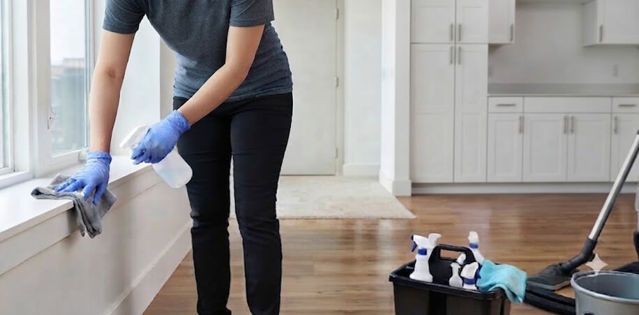 Unfurnished Home Deep Cleaning